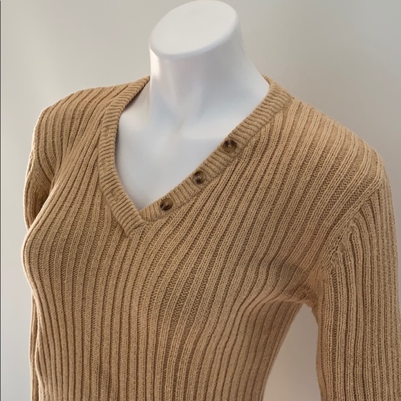 NWOT! Great American Sweater Co. Beige Sweater - Picture 3 of 6